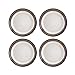 Gourmet Basics by Mikasa Bailey 16 Piece Dinnerware Set, Service for 4, Cream