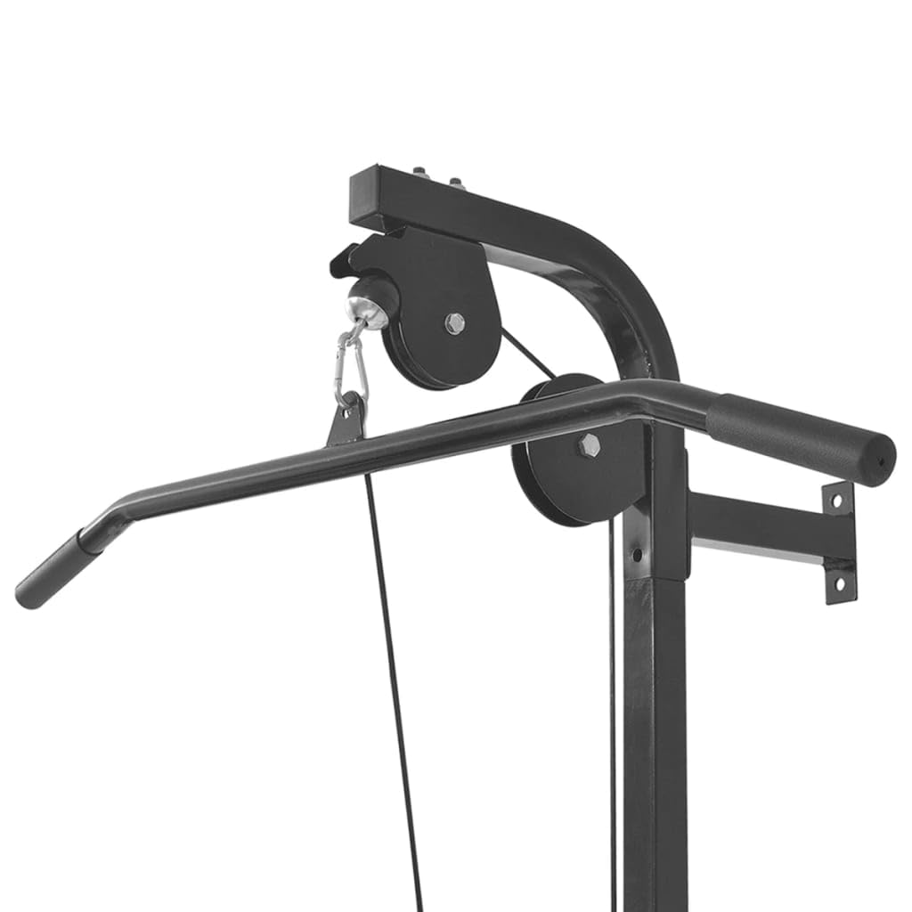 vidaXL Máquina Musculación Discos 40 kg Pesas Ejercicio Gimnasio Entrenamiento