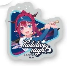 【米国限定】hololive（ホロライブ）IRyS（あいりす）ロサンゼルス ドジャース hololive night ピンバッチ [