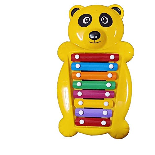 Image of Xylophone Pull Along Frog Shape 2 in 1 Musical Toy for Kids and Toddlers (Colour May Vary)