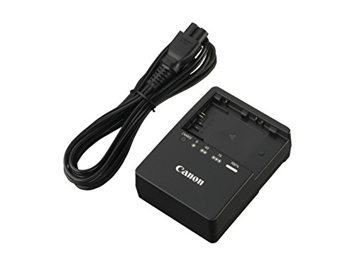 Canon 3349B001 Chargeur de Batterie pour EOS 60D, EOS 7D et EOS 5D MK II Noir