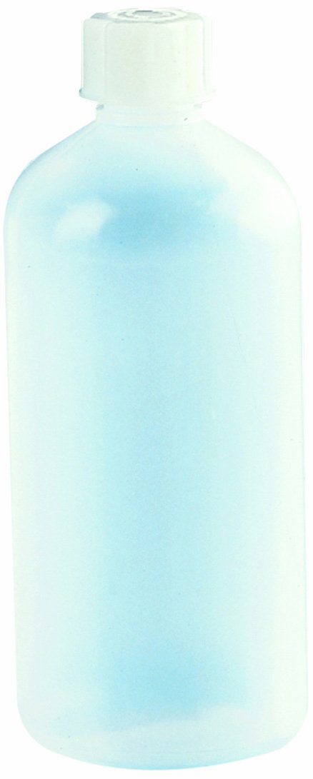 Thomas Low Density Polyethylene Narrow Mouth Bottle with Screw Cap, 4oz Capacity (Pack of 24)