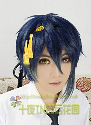 Amazon Co Jp Botan コスプレウィッグ 刀剣乱舞 Online 三日月宗近 みかづきむねちか 髪飾り付き ウィッグ おまけ イベント コスチューム 学園際文化際道具 フリーサイズ ホビー