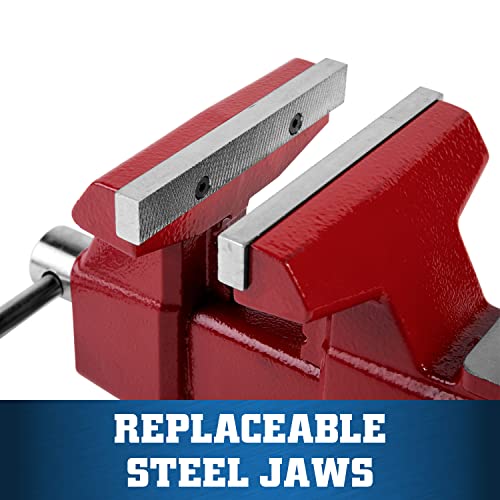 Wilton 676U Utility Bench Vise, 6-1/2” Jaw Width, 6" Jaw Opening (28820) #TOP2