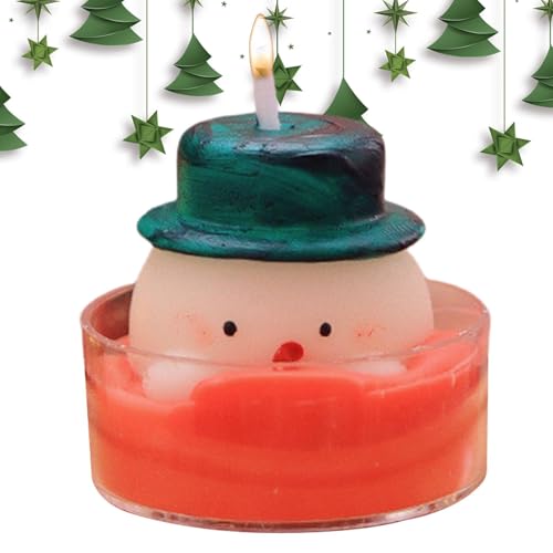 Weihnachtsdeko mit Duft, Sojawachskerzen | Kiefernduftkerzen im Glas,...