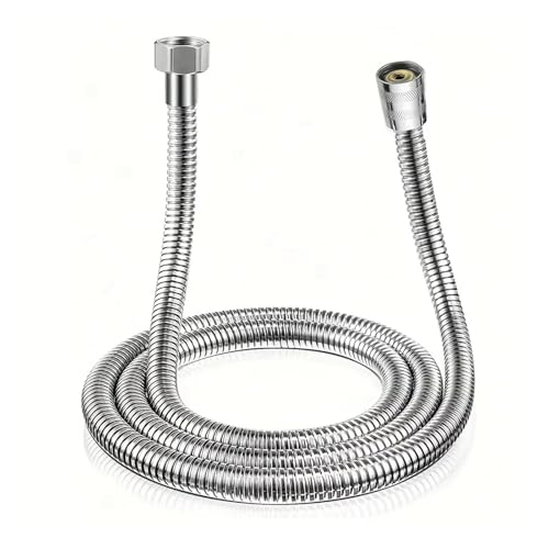 Manguera de acero inoxidable antitorsión y extensible para grifo de baño y aseo