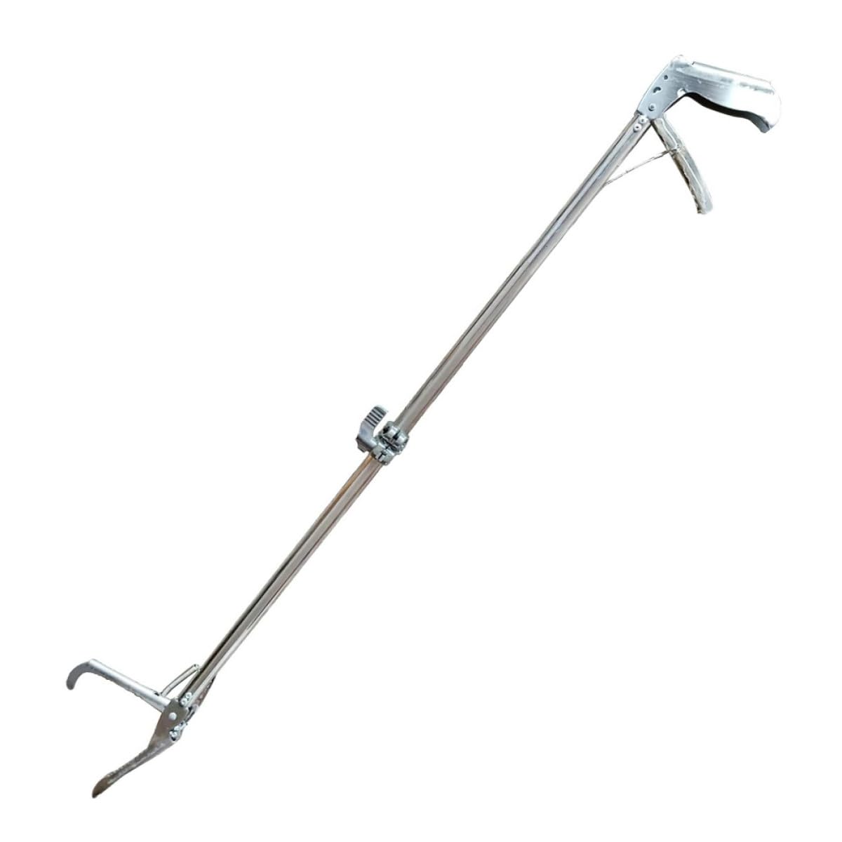 Pinze per Granchi in Acciaio Inossidabile Antiscivolo Design Ampio Multiuso, Morsetto Robusto per Pesca di Serpenti di Mare per Barbecue