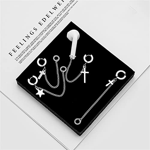 Brincos de fone de ouvido, 1 peça de brincos antiperda, ajuste universal, fácil de usar, antiderrapa