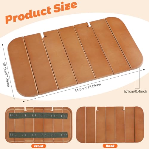 Mesa de Madera Acellegic TUR2739 Compatible con Lunch Box 10qt Portátil para Camping y Picnic (7.3 x 13.6 x 0.4 Pulgadas) miniatura 3
