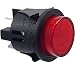 Produktbild Taster PS18-16 Einbau ø 25mm 250V 16A rot, beleuchtet push-EIN, Flachstecker 6,3mm