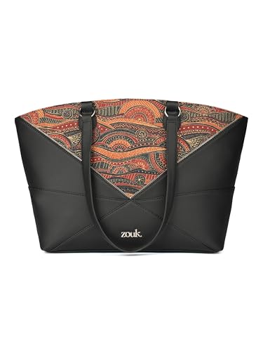 Image of ZOUK Rhea Kapoor Tote Bag - | Elegant Vegan Leather Tote for Women |
