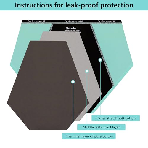 Girls Period Underwear Period Panties for Teens Menstrual Leakproof Protective Cotton Briefs3