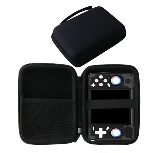 WERJIA Hard Carrying Case Compatible with XF40H Handheld Game Console，Case for Leapfrog for PAW Patrol Learning Video Game (CASE ONLY) (All Black)