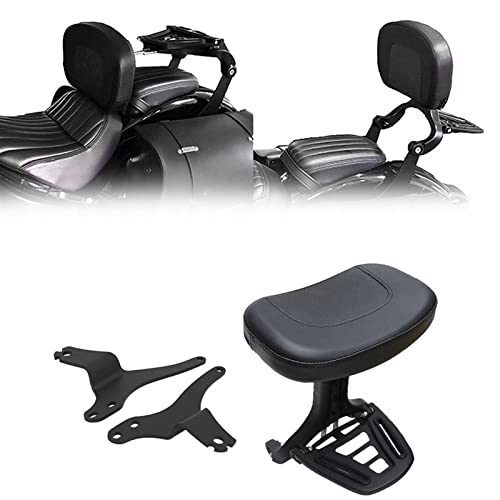 Dossier passager conducteur Harley Touring 1997-2008 réglable noir