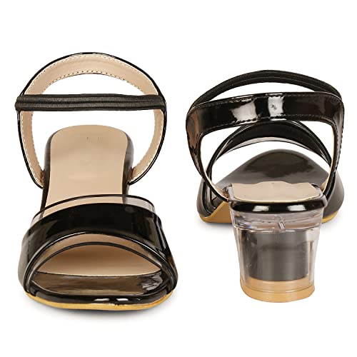 Image of Smart & Sleek Women Casual Block Heel Sandals