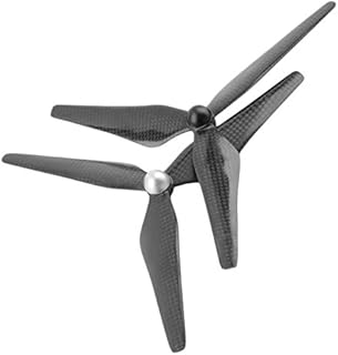 2PCS Low Noise Propellers Drone 9450 Propeller Blades Compatible for DJI Phantom 2/3 Vision Quadcopter Drone 3-Blade Propeller Props Quick Release Propeller Carbon Fibre Replacement Accessories