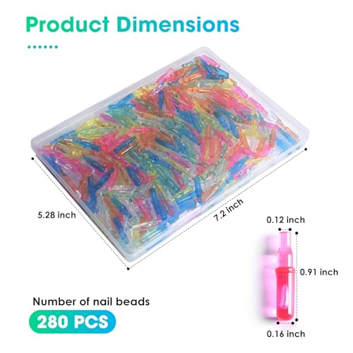 Image of Refill Pegs for Use with Creative Light Up Board, 280 Pcs of Glowing Pegs, Light Up Drawing Board Accessories, 6 Colors, Creative Game Toys, Puzzle Learning Toys, Light Bright Toys for Kids Aged 4 +