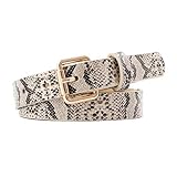 cinturon serpiente mango Estos cinturones de cuero damas son grandes para asegurar o mantener su ropa. Decoración ideal para sus jeans o pantalones, pantalones o pantalones de Haren, ocasionales y las ocasiones formales.