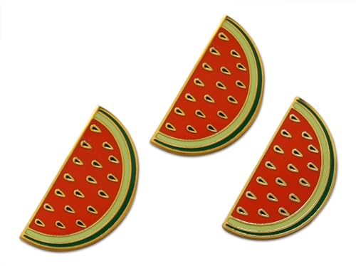 Image of Novel Merk Tropical Fruits - Banana & Other Lapel Pin, Hat Pin & Tie Tack Set - with Clutch Back