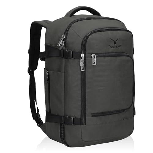 Image of Hynes Eagle Travel Backpack 40L Flight Approved Carry on Backpack Men Large Cabin Weekender Laptop Backpack Women 15.6 inches