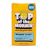 Top of the Mornin’ Ground Coffee by JackSepticEye, Ethically Sourced Organic Specialty Grade Coffee with hints of Berry and Citrus (12 Ounce, Mornin' Glory)