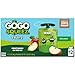 GoGo squeeZ Applesauce and Fruit Puree, Apple Apple, 3.2 oz (Pack of 12), Unsweetened Fruit Snacks for Kids, Gluten Free, Nut Free, and Recloseable Cap, BPA Free Pouches (Packaging May Vary)