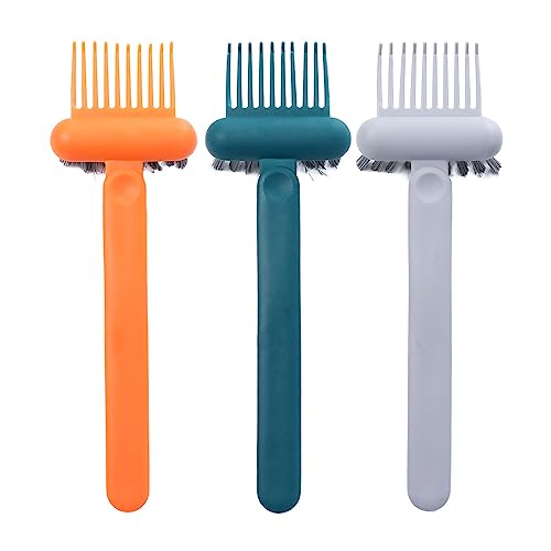 Brosses de nettoyage 2 en 1 avec coussin d'air Leadigol en lot de 3 pièces