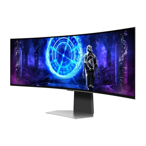 Image of Samsung Odyssey G9 OLED 49 inch Curved 240Hz Gaming Screen DQHD, LS49DG954SUXEN
