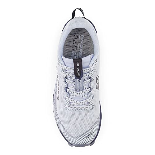 New Balance New Balance Women's FuelCell Summit Unknown V4 Trail Running Shoe, Blue/Outerspace, 5 M