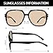 GUVIVI Retro Aviator Sunglasses for Women Men 2026 Square Top Bar Sun Glasses Sunnies 70s Lightweight Shades