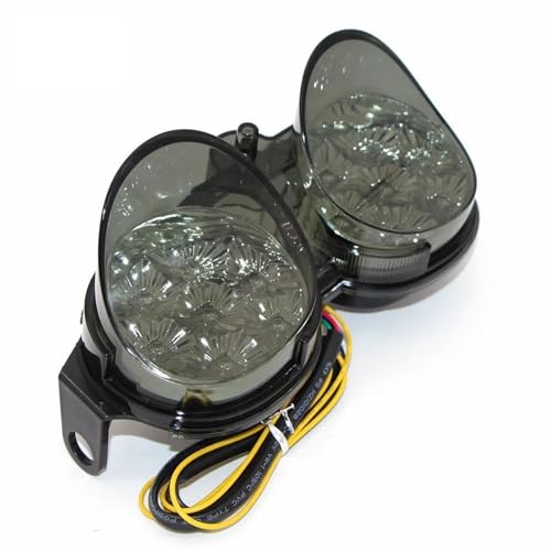 Feu arrière de frein moto clignotants pour virées nocturnes en YZF R6 2001 2002