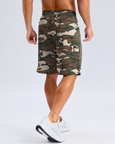 Image of G Gradual Men's Athletic Workout Shorts with Pockets 5 inch /7 inch /9 inch Lightweight Quick Dry Gym Basketball Running Shorts for Men