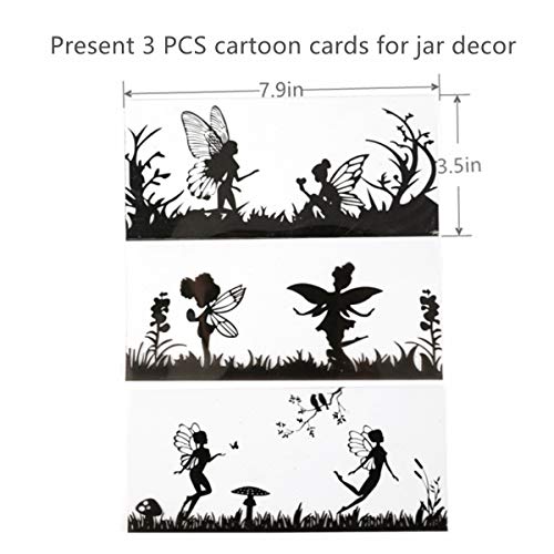 Solar Mason Jar Lights - Solar Fairy String Lights ,Lids With 8 Hangers.fairy Lights Solar Powered Outdoor Waterproof ,For Mason Jar Décor ,Christmas Decorations,Patio Yard Garden Outdoor (No Jars) #TOP6