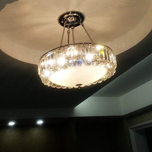 Pendants lampes cristallines de prestige, design luxe contemporain 65cm - 4