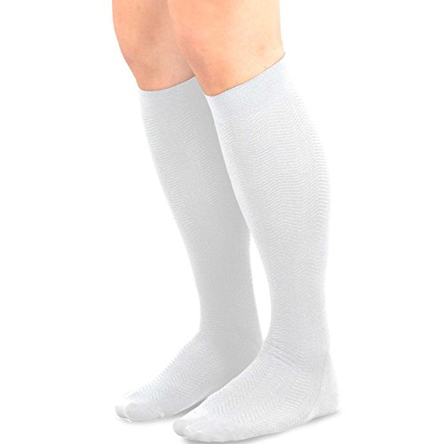TeeHee Men’s Cotton or Bamboo Crew and Over-the-Calf Dress Socks Comfort Father’s Day Gift for Him 10-13 Multipair3