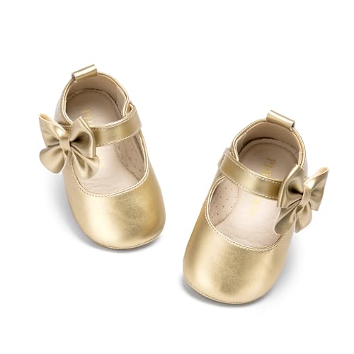 Image of PHIRAMIN Toddler Girl Mary Jane Dress Shoes-Little Girl School Uniform Shoes for Wedding Party