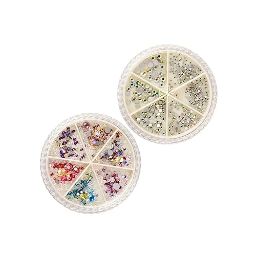 LALAFINA 6 Pçs Broca Para Unhas Pacote De Manicure Profissional Com Strass Ferramenta De Arte Para U