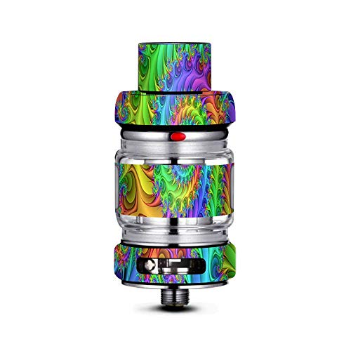 IT'S A SKIN Decal Vinyl Wrap Compatible with FreeMax Mesh Pro Tank/Trippy Color