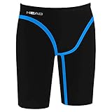 powerxtd Abbigliamento sportivo Head Head SWS Liquidfire Power Xt Boy Jammer, Costume da Bagno Unisex-Adulto, Black-Turchese, 46