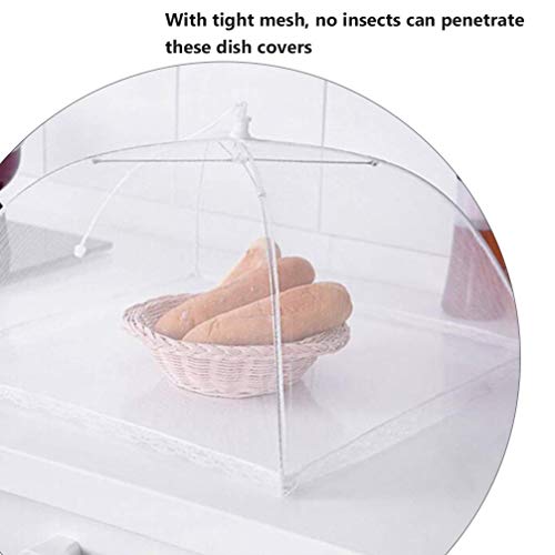 8 Unidades Cobertura Vegetal Branca Coberturas De Frutas Convenientes Coberturas De Alimentos Respir