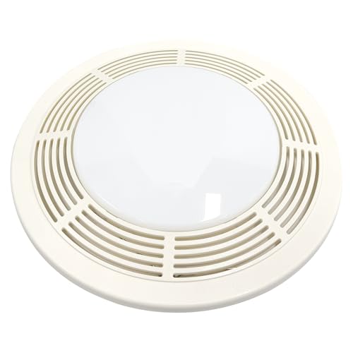 Sthovd S97017702 Fan Light Grille Assembly Compatible with Broan Nutone15 Round Grill Cover NT0461B000 85968000 Ventilation Fan Light Combos Fits 750 751 N750 8663RP 8664RP 8663RF 8673RP VL3668RP