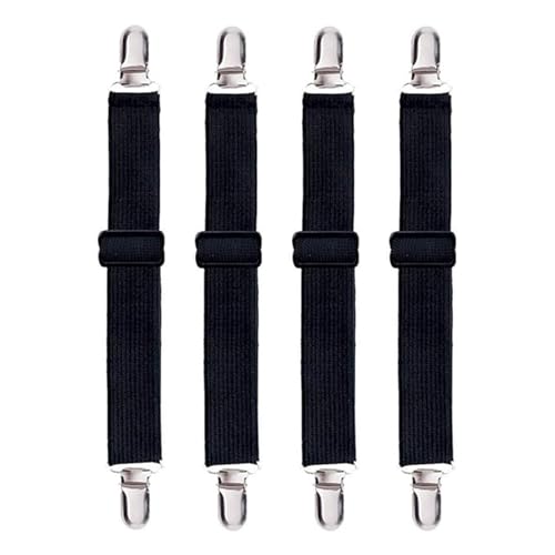 Akkerds �z�c�N���b�v �Y���h�~�N���b�v �V�[�c�N���b�v �V�[�c�Œ� �R�[�i�[�~�� �~���ѕz����~�� ���߉\ 30?129cm �R�[�i�[�~�ߌŒ� �z�c ����h�~ �N���b�v 4�{���� �u���b�N