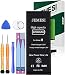 JEMESI Battery Compatible with iPhone 8, New 2200mAh High Capacity Replacement Battery, with Professional Repair Tools and Install Manual- 1 Year Warranty