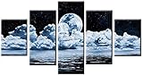 ★ La pintura del cartel está hecha de material de tinta de grado Cylee-A. Sin olor a pintura al óleo, color brillante, mejor que otras tintas. No se desvanece incluso después de un uso prolongado.