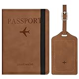 ✈️【Cadeau Unique】Cet étui à passeport unisexe convient à toutes les occasions de voyage. Que ce soit pour un voyage d'affaires ou des vacances, il offre une solution de rangement pratique et constitue un accessoire indispensable pour voyager en toute sécurité. C'est également un excellent cadeau pour vos amis, votre famille et vos collègues qui aiment voyager.