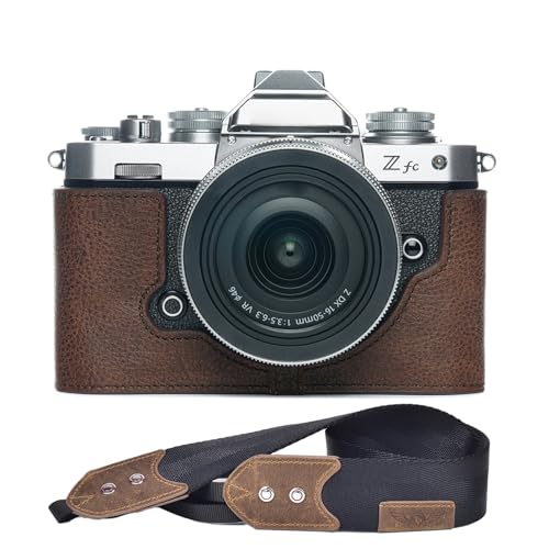 [�b�_�C�[�T��] TP Original Nikon Z fc Zfc ��p �n���h���C�h+R�J�����X�g���b�v �{�v �{�f�B�P�[�X �n�[�t�J�����P�[�X �o�b�O �J�o�[ �d�r�����֗� ��ʊJ�� ���� ��p�Ή��J�����J�o�[ (���F)