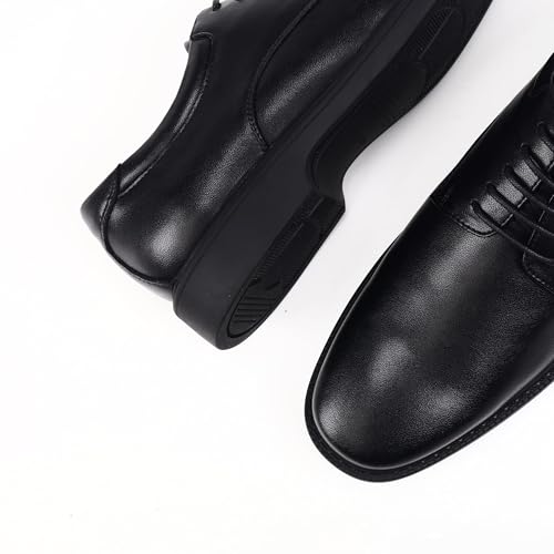 Men's Classic Synthetic Leather Derby Shoes for Business and Casual Wear2