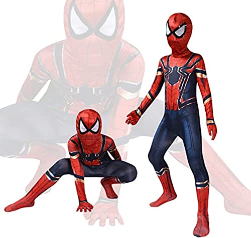 Disfraces, Toy Disfraz de superhéroe para niños, Mono de cosplay de Halloween para niños Traje de superhéroe de estilo 3D, para Navidad, Halloween, fiestas de...