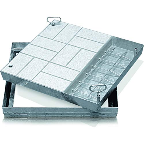 Preisvergleich Produktbild Zarges 47035 Schachtabdeckung Stahl verzinkt