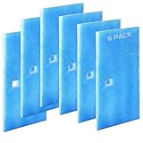 AGradify RV ACフィルター 6個パック 6インチ X 14インチ MERV 8定格RVエアフィルター交換ユニット Coleman Machエアコン対応